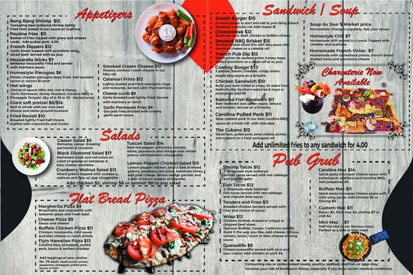 Menu Palmerton Pub & Steakhouse-1